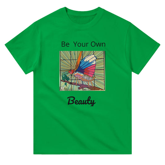 Heavyweight Unisex Crewneck T-shirt - Be Your Own Beauty | Kid-Epics Expressions