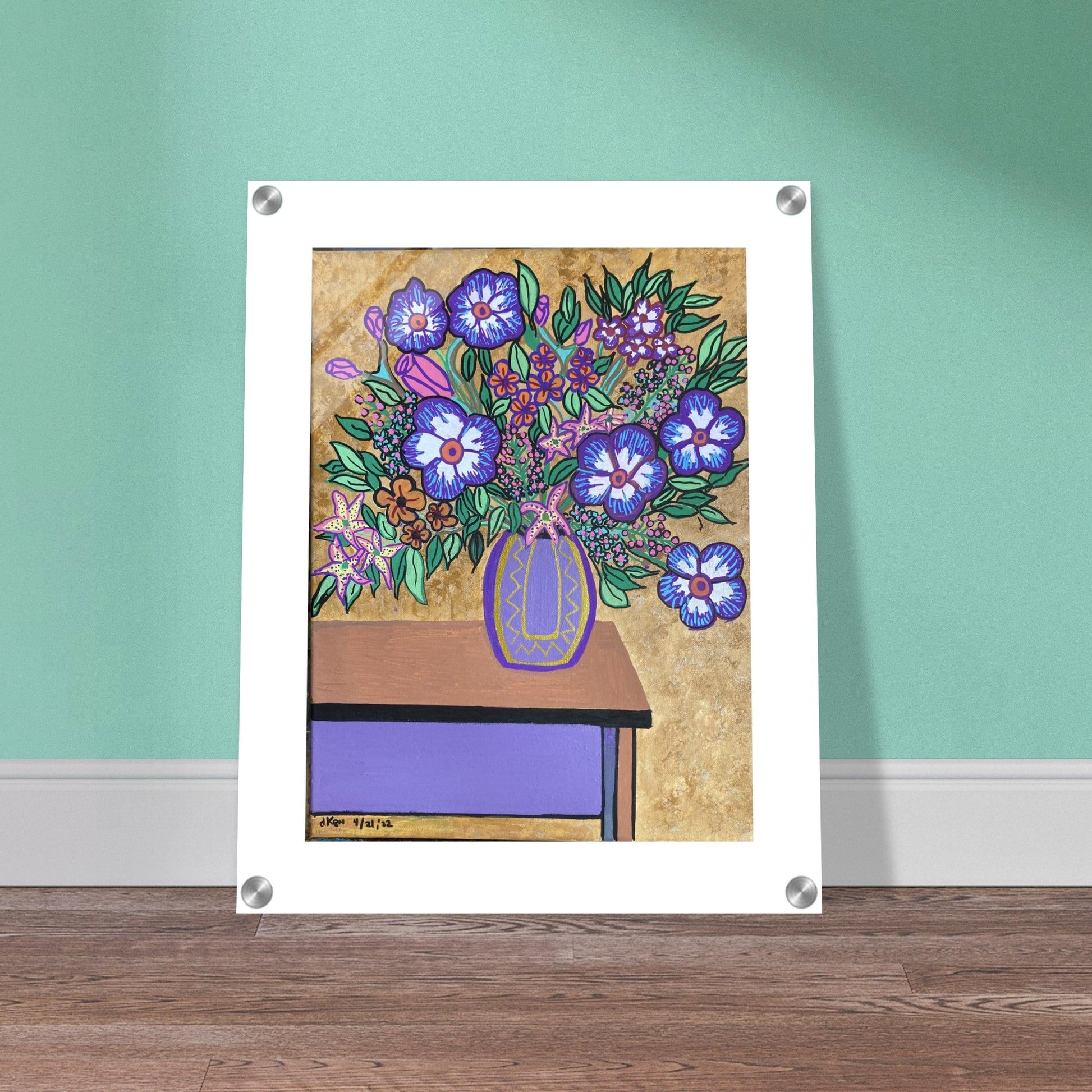 Acrylic Print - Purple | Kid-Epics Expressions