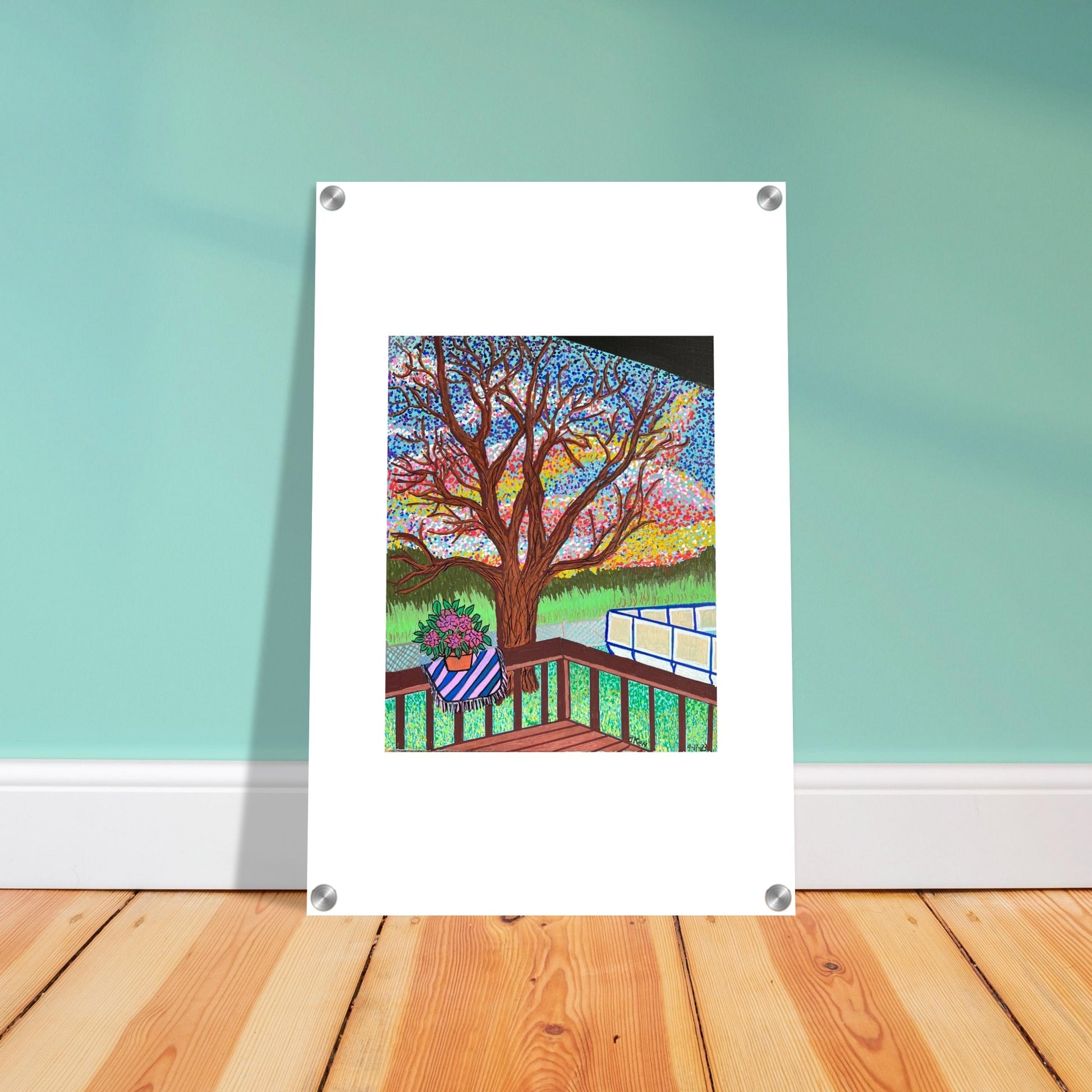 Acrylic Print Winter Sunset | Kid-Epics Expressions