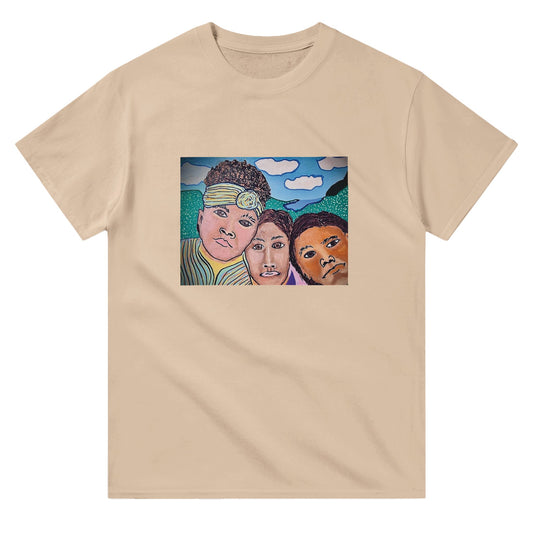 Heavyweight Unisex Crewneck T-shirt - BFF's | Kid-Epics Expressions