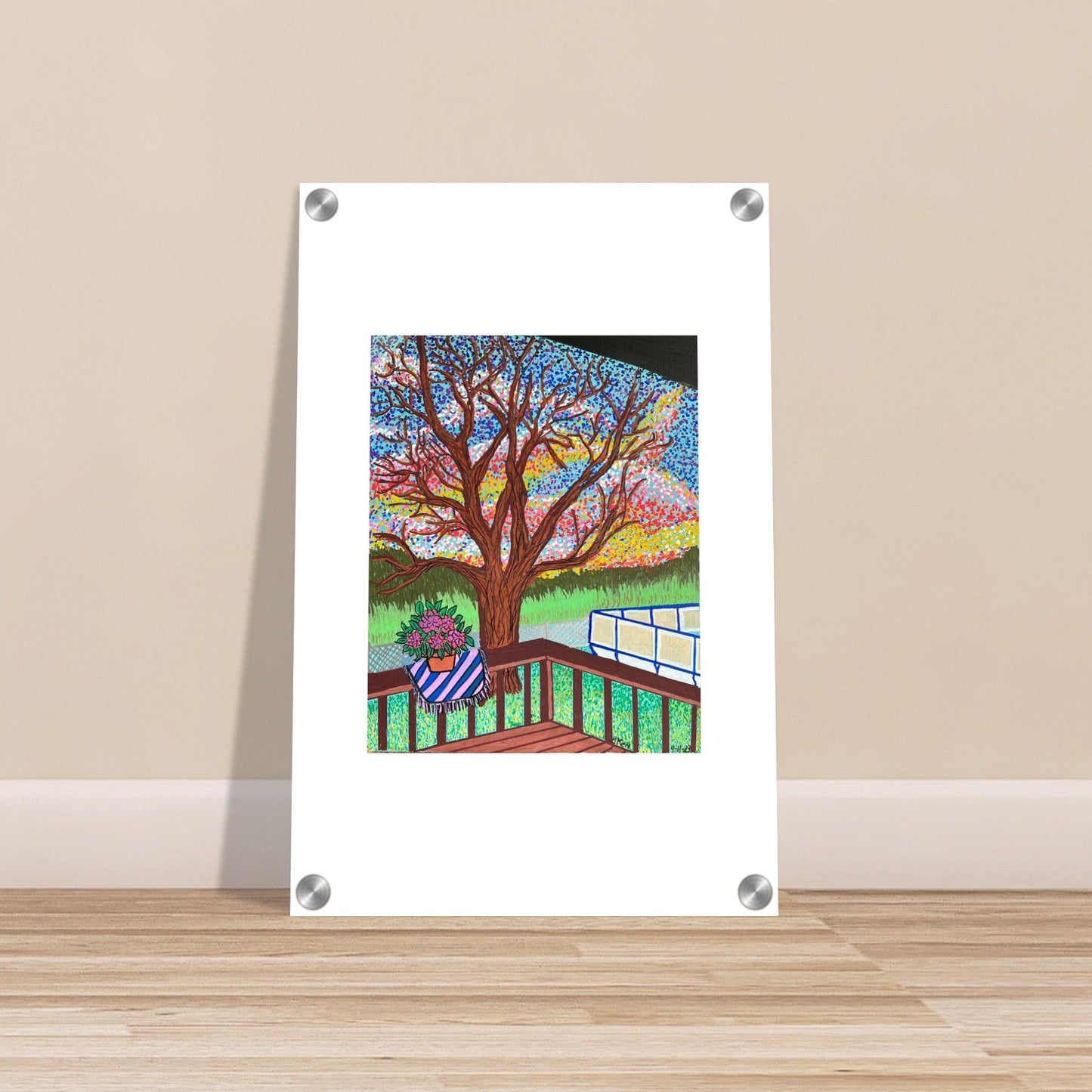 Acrylic Print Winter Sunset | Kid-Epics Expressions