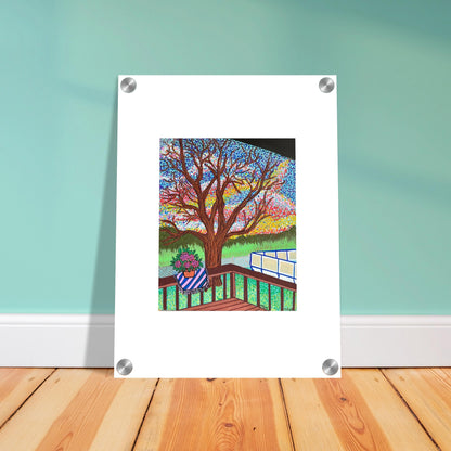 Acrylic Print Winter Sunset | Kid-Epics Expressions