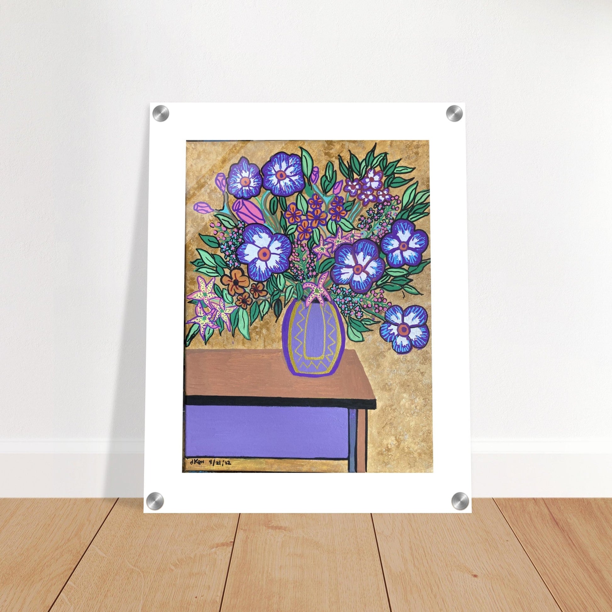 Acrylic Print - Purple | Kid-Epics Expressions