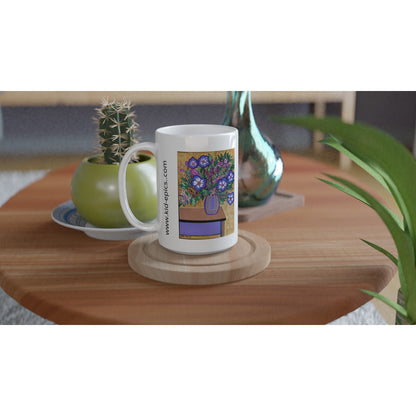 White 15oz Ceramic Mug - Lovin' Us | Kid-Epics Expressions