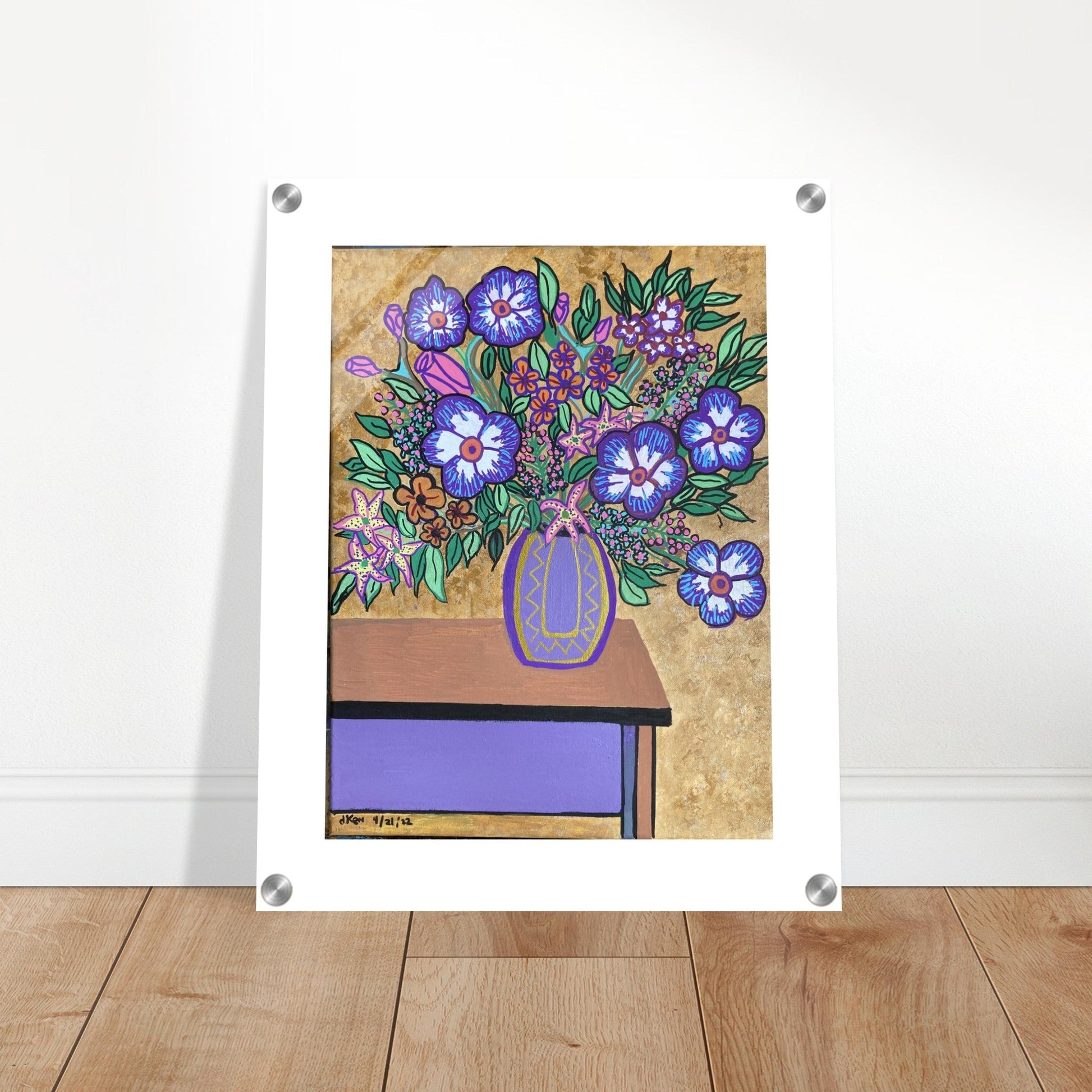 Acrylic Print - Purple | Kid-Epics Expressions