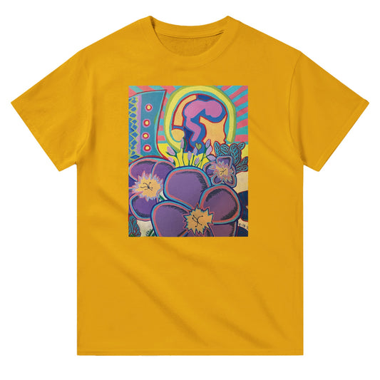 Heavyweight Unisex Crewneck T-shirt - Sunrise Song | Kid-Epics Expressions