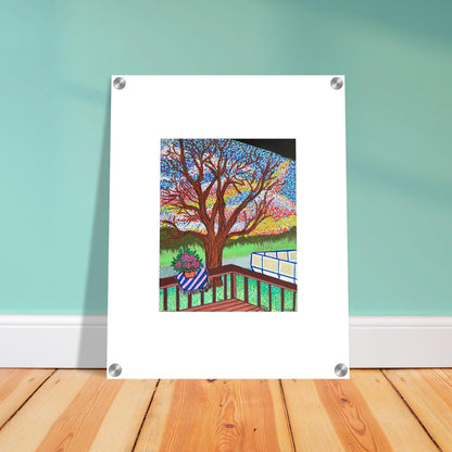 Acrylic Print Winter Sunset | Kid-Epics Expressions