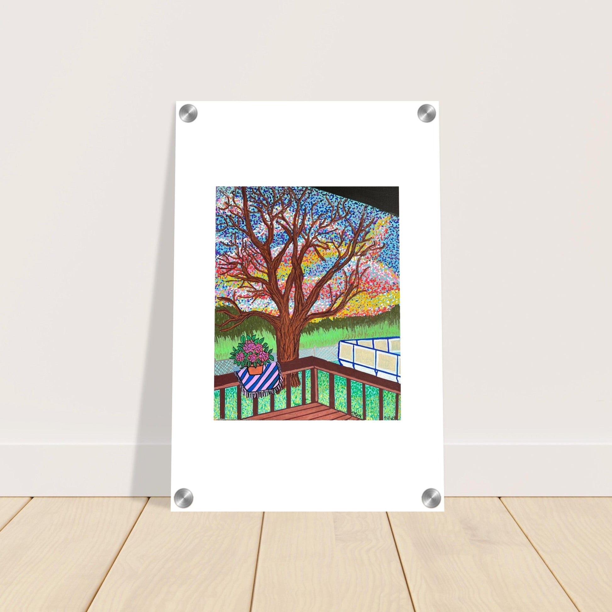 Acrylic Print Winter Sunset | Kid-Epics Expressions