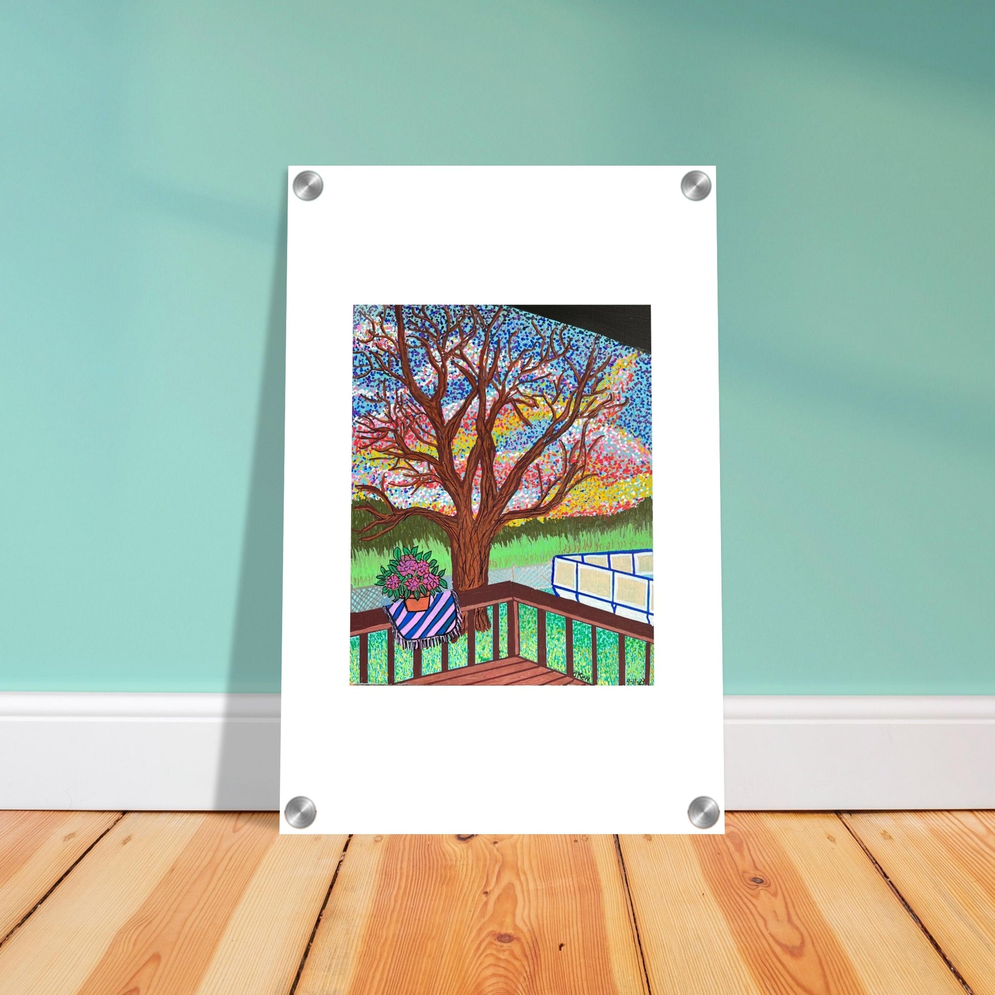 Acrylic Print Winter Sunset | Kid-Epics Expressions